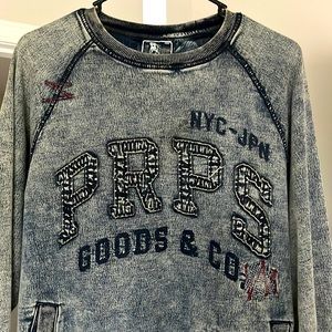 PRPS Washed Denim Pull Over With Pockets